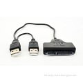 USB 2.0 to SATA 22pin Adapter Communication Cables for 2.5inch PP Box
